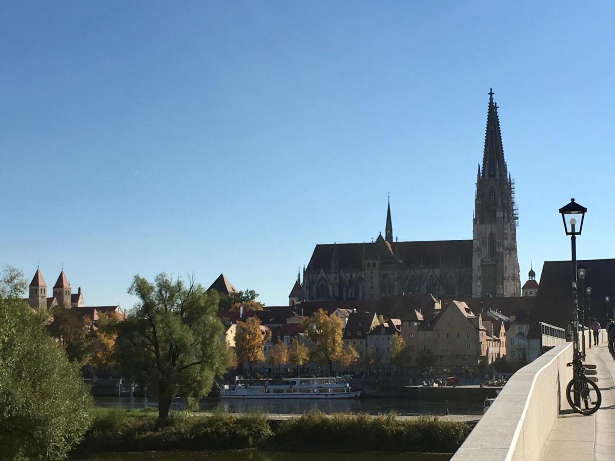 Chalet An Der Donau Direkt Bei Regensburg, 5 Sterne Dtv Pentling Buitenkant foto